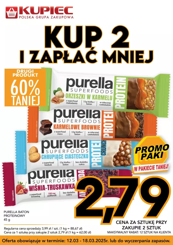 Kupiec - gazetka promocyjna Promopaki od środy 12.03 do wtorku 18.03 - strona 6