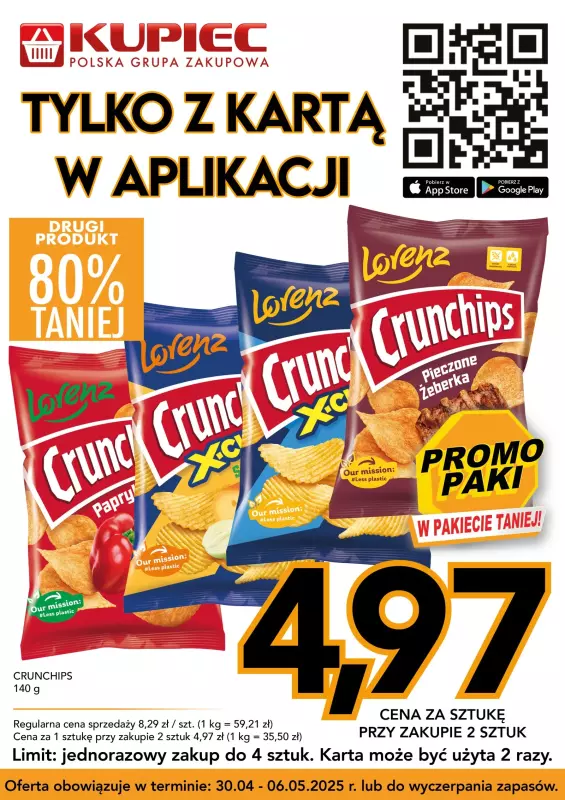 Kupiec - gazetka promocyjna Promopaki od środy 30.04 do wtorku 06.05 - strona 5