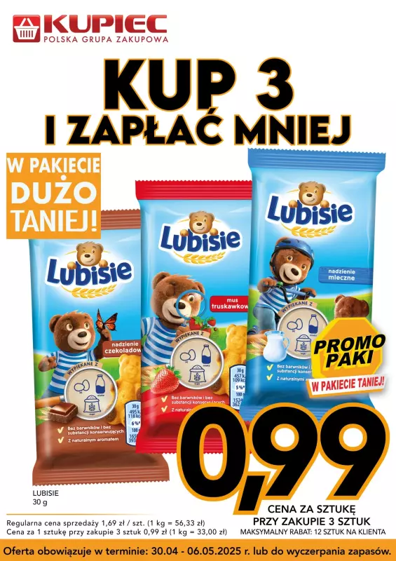 Kupiec - gazetka promocyjna Promopaki   - strona 3