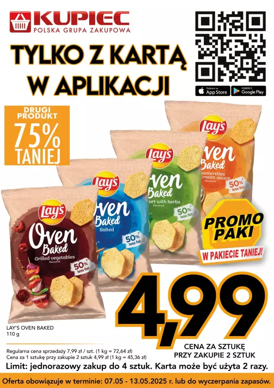 Kupiec - gazetka promocyjna Promopaki od środy 07.05 do wtorku 13.05 - strona 10