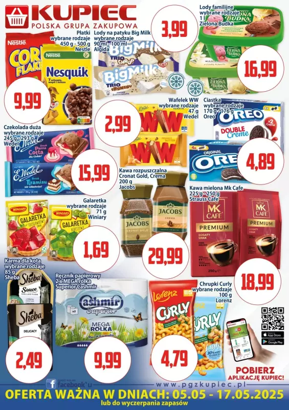 Kupiec - gazetka promocyjna Oferta plakatowa   - strona 3