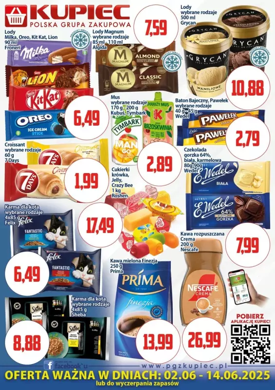 Kupiec - gazetka promocyjna Oferta plakatowa  