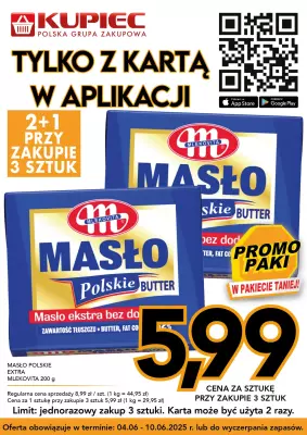 Kupiec - gazetka promocyjna Promopaki od środy 04.06 do wtorku 10.06