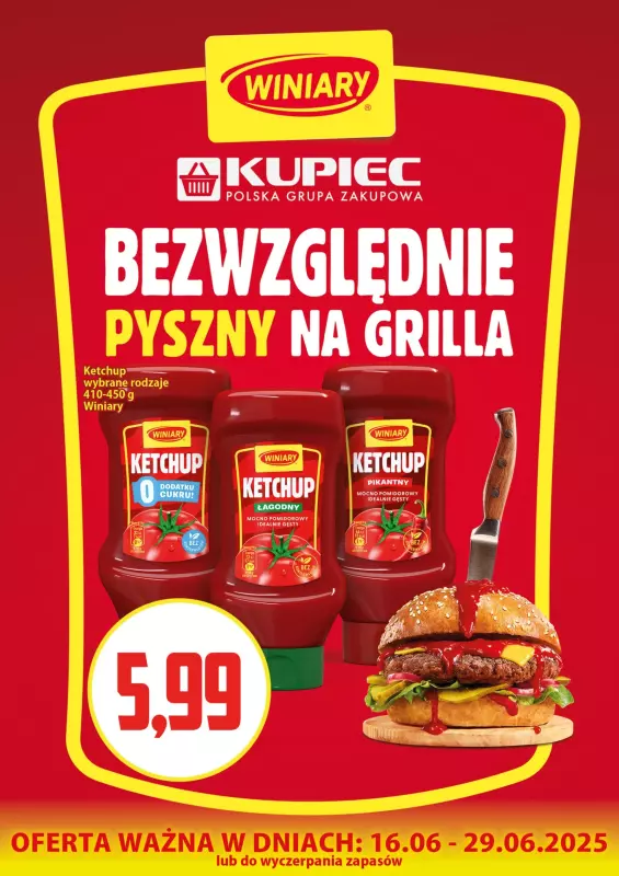 Kupiec - gazetka promocyjna Oferta plakatowa od poniedziałku 16.06 do niedzieli 29.06 - strona 4