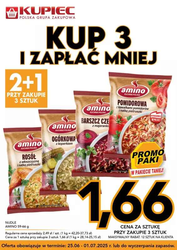 Kupiec - gazetka promocyjna Promopaki   - strona 2