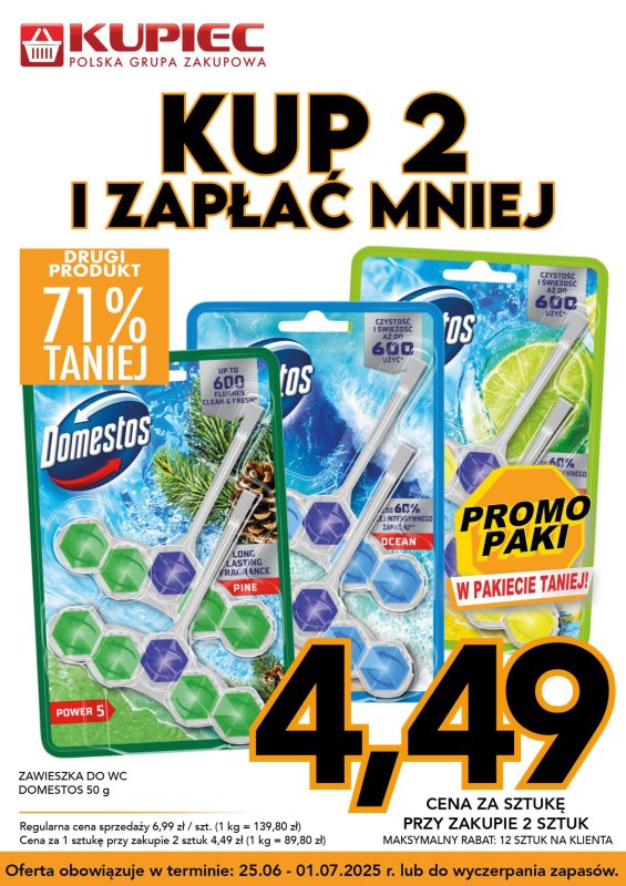 Kupiec - gazetka promocyjna Promopaki od środy 25.06 do wtorku 01.07 - strona 5