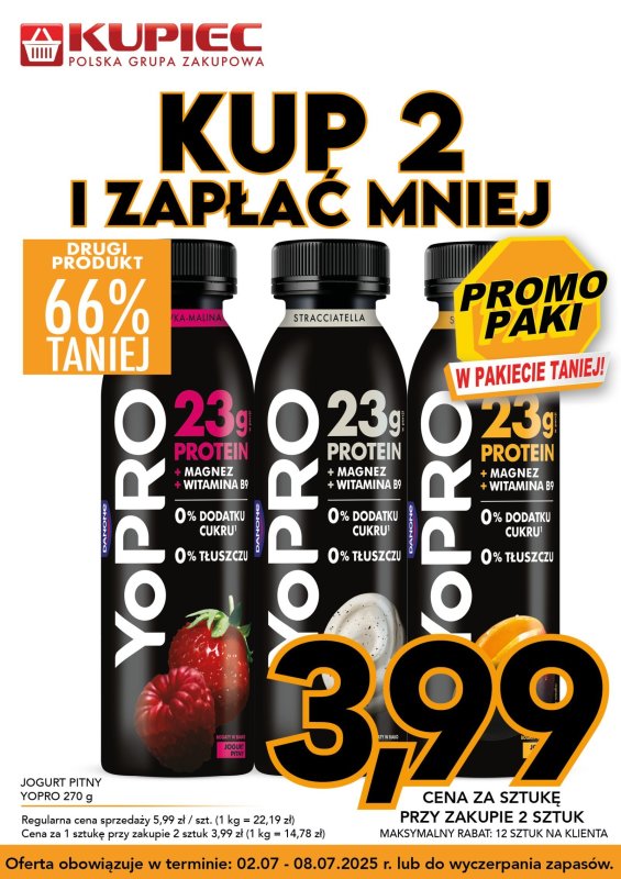 Kupiec - gazetka promocyjna Promopaki od środy 02.07 do wtorku 08.07 - strona 6