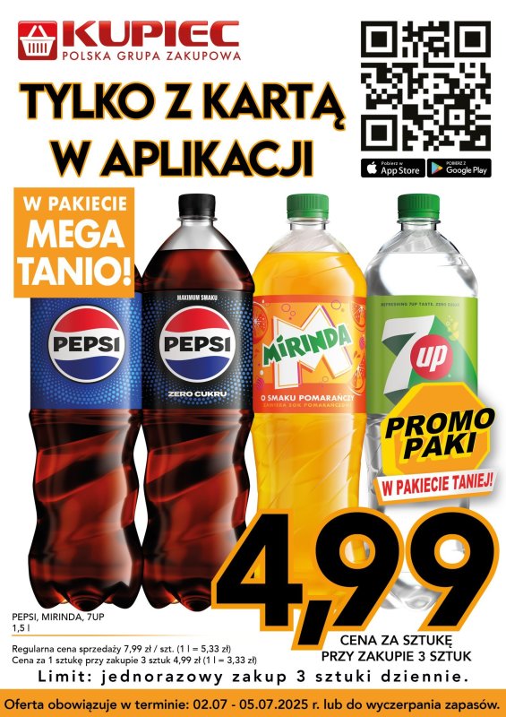 Kupiec - gazetka promocyjna Promopaki od środy 02.07 do wtorku 08.07 - strona 8