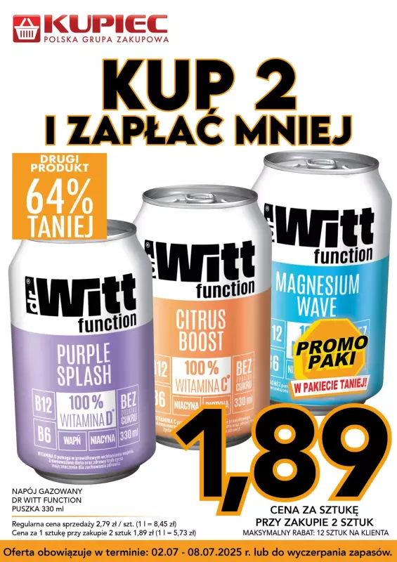 Kupiec - gazetka promocyjna Promopaki   - strona 2