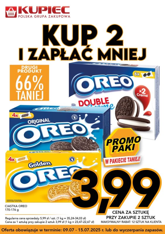 Kupiec - gazetka promocyjna Promopaki od środy 09.07 do wtorku 15.07 - strona 10