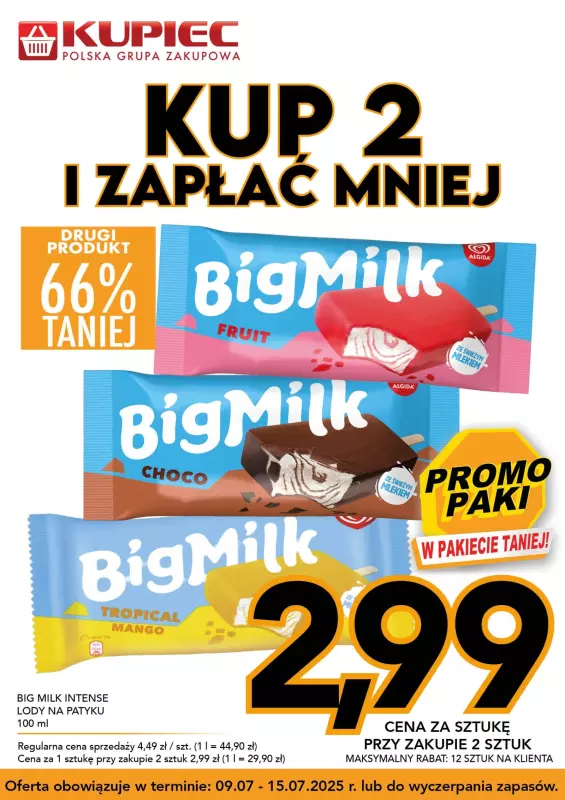 Kupiec - gazetka promocyjna Promopaki  