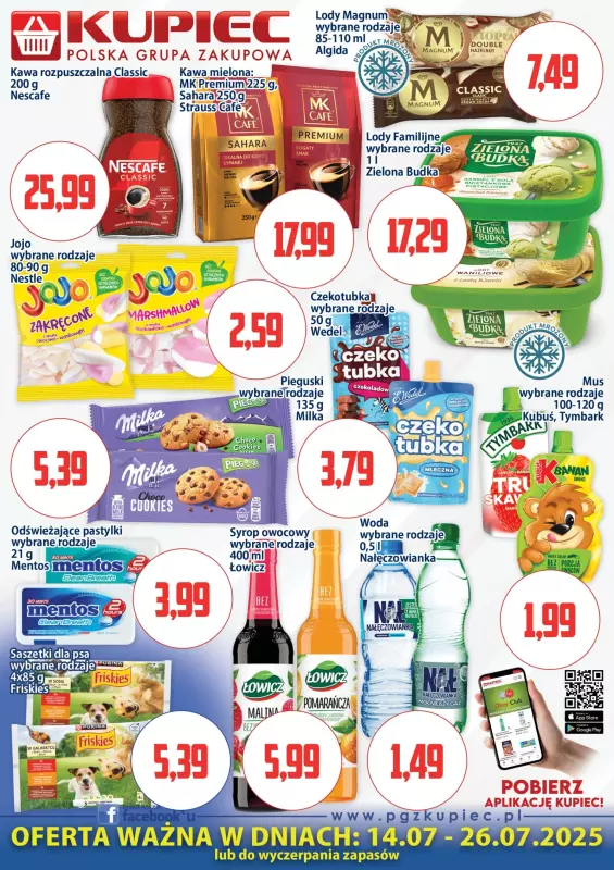 Kupiec - gazetka promocyjna Oferta plakatowa   - strona 3