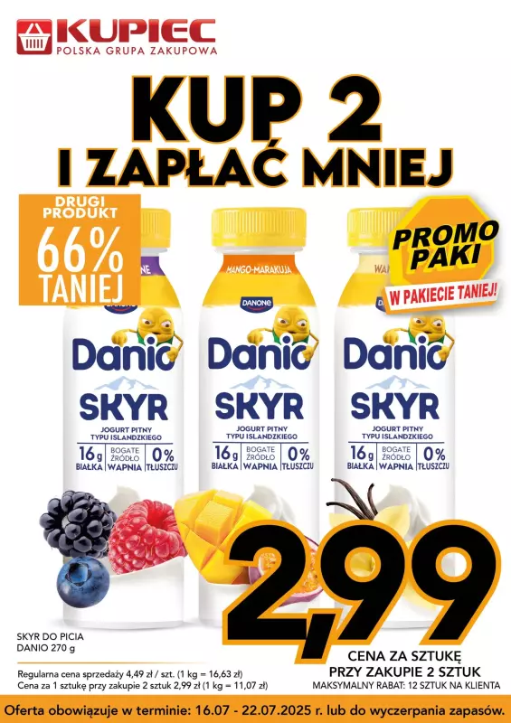 Kupiec - gazetka promocyjna Promopaki od środy 16.07 do wtorku 22.07 - strona 10