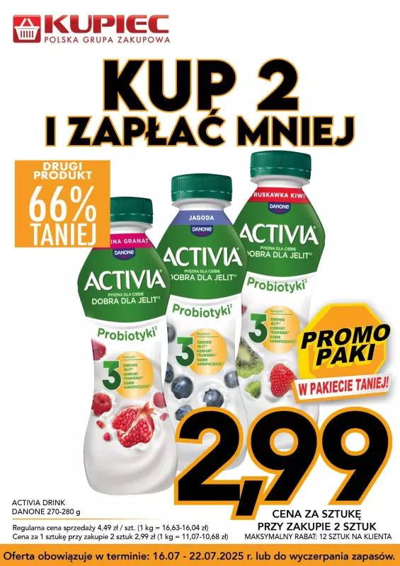 Kupiec - gazetka promocyjna Promopaki   - strona 2