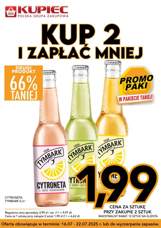 Kupiec - gazetka promocyjna Promopaki od środy 16.07 do wtorku 22.07 - strona 11