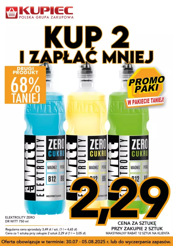 Kupiec - gazetka promocyjna Promopaki   - strona 3
