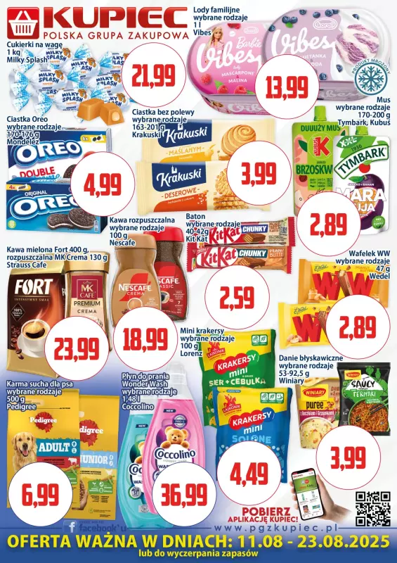 Kupiec - gazetka promocyjna Oferta plakatowa od poniedziałku 11.08 do soboty 23.08 - strona 2