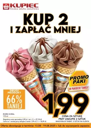Kupiec - gazetka promocyjna Promopaki od środy 13.08 do wtorku 19.08 - strona 7
