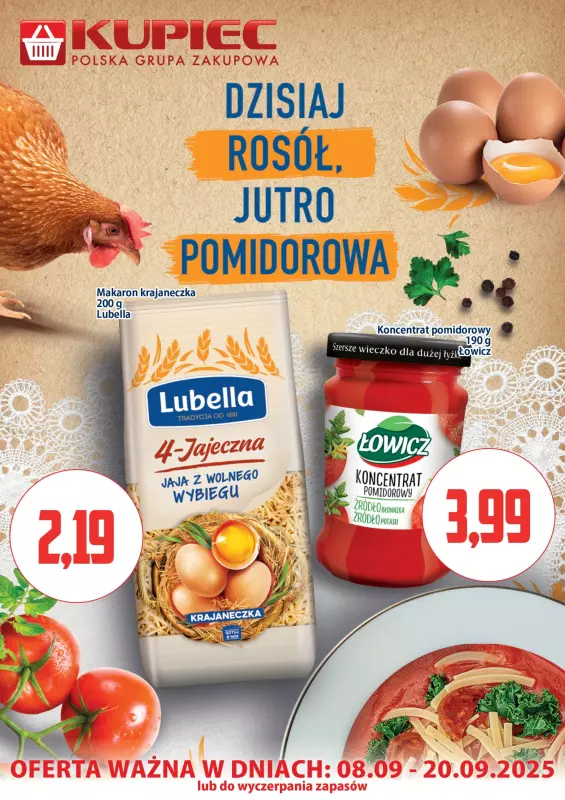 Kupiec - gazetka promocyjna Oferta plakatowa od poniedziałku 08.09 do soboty 20.09 - strona 4
