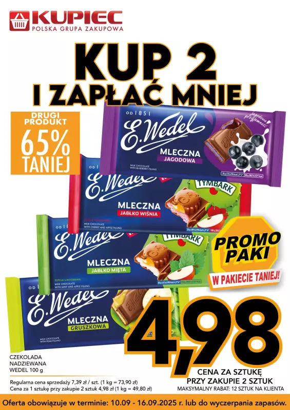 Kupiec - gazetka promocyjna Promopaki   - strona 2
