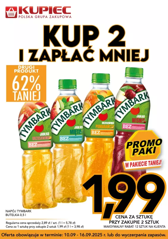 Kupiec - gazetka promocyjna Promopaki   - strona 3