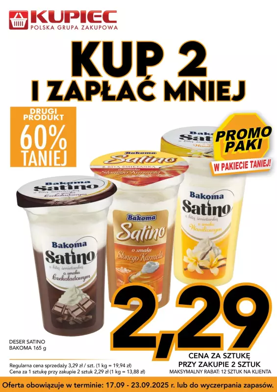 Kupiec - gazetka promocyjna Promopaki  