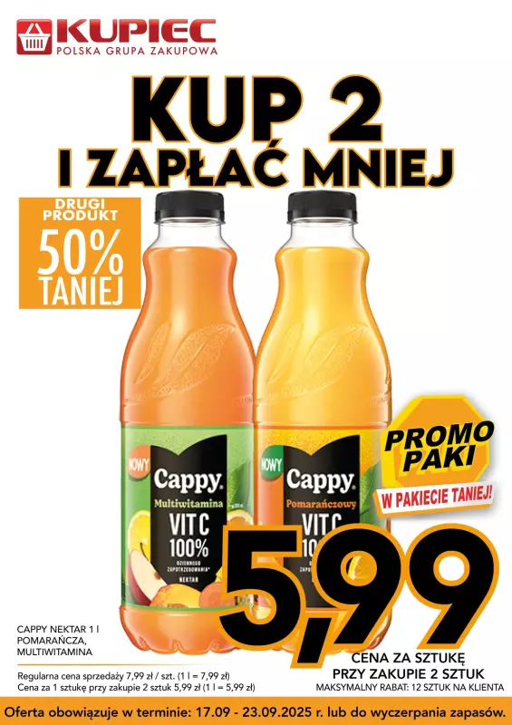 Kupiec - gazetka promocyjna Promopaki   - strona 2