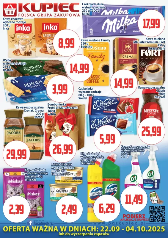 Kupiec - gazetka promocyjna Oferta plakatowa od poniedziałku 22.09 do soboty 04.10 - strona 2
