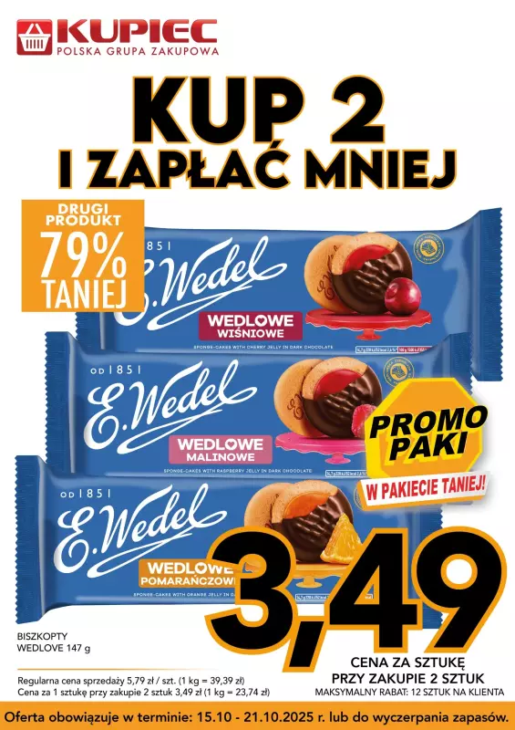 Kupiec - gazetka promocyjna Promopaki   - strona 3