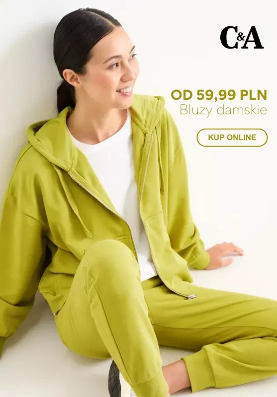 C&A - gazetka promocyjna Od 59,99 PLN bluzy damskie od poniedziałku 03.06 