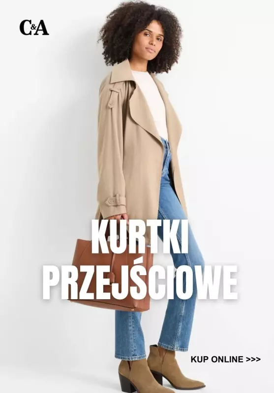 C&A - gazetka promocyjna Kurtki przejściowe w super cenach! od wtorku 10.09 