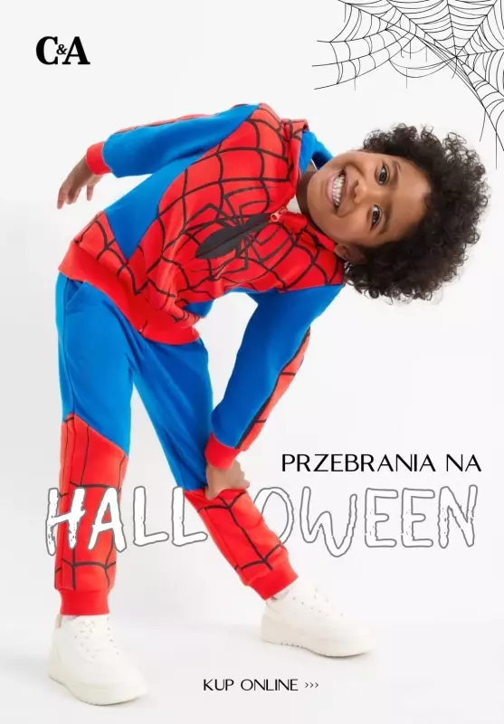 C&A - gazetka promocyjna Przebrania na HALLOWEEN w super cenach  