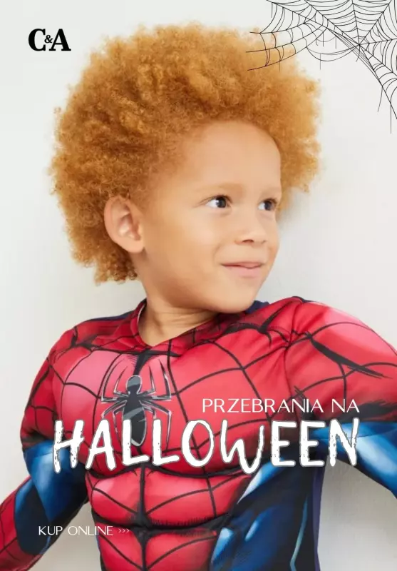 C&A - gazetka promocyjna Przebrania na HALLOWEEN - super okazje od poniedziałku 21.10 