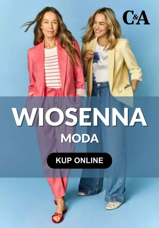 C&A - gazetka promocyjna Wiosenna moda dla niej od czwartku 13.03 