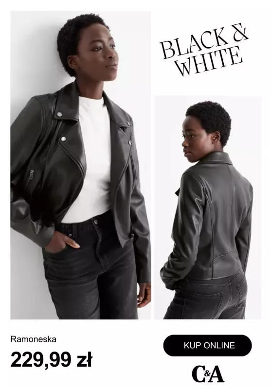 C&A - gazetka promocyjna Kolekcja black & white dla kobiet   - strona 3