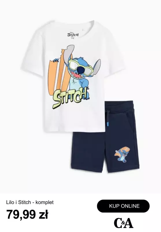 C&A - gazetka promocyjna Kolekcja Lilo i Stitch   - strona 2