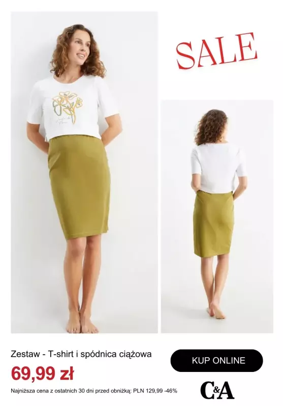 C&A - gazetka promocyjna Moda dla kobiet w ciąży   - strona 2