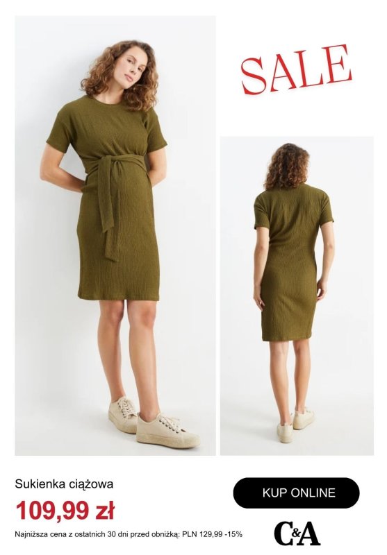 C&A - gazetka promocyjna Moda dla kobiet w ciąży od poniedziałku 12.05  - strona 5