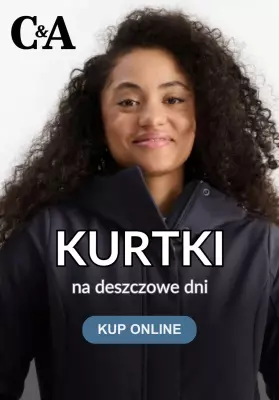 C&A - gazetka promocyjna Kurtki na deszczowe dni od poniedziałku 19.05 