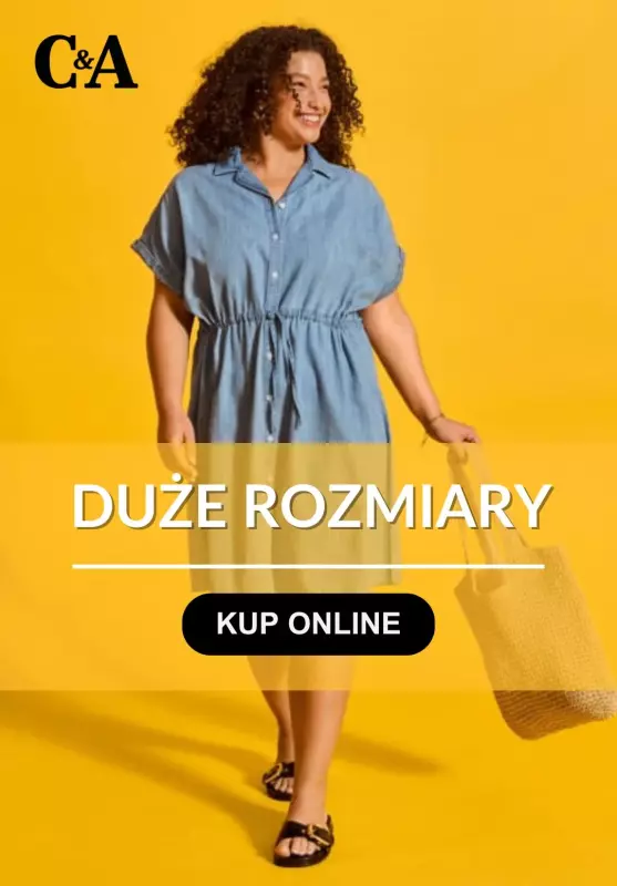 C&A - gazetka promocyjna Duże rozmiary od czwartku 05.06 