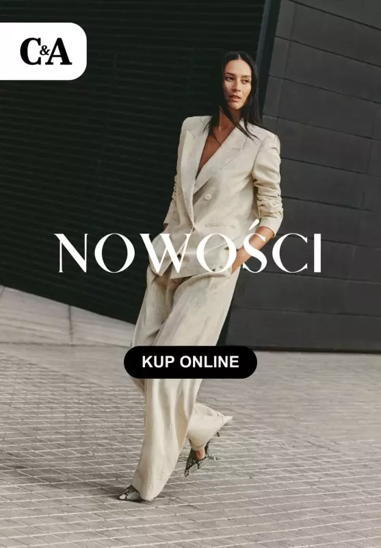 C&A - gazetka promocyjna Nowości dla niej od środy 25.06 