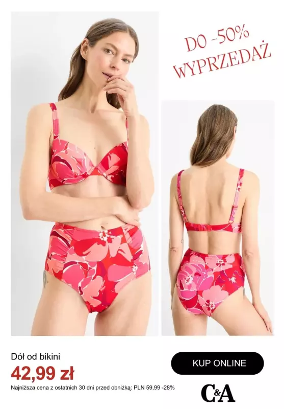 C&A - gazetka promocyjna Stroje kąpielowe w supercenach!   - strona 3