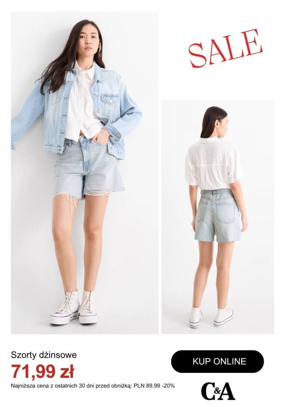 C&A - gazetka promocyjna Young Fashion od czwartku 17.07  - strona 7