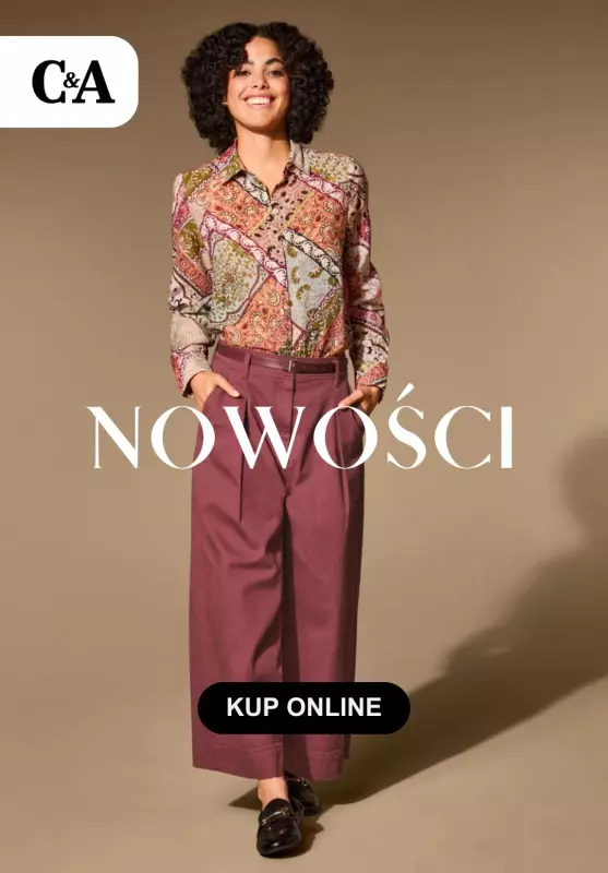 C&A - gazetka promocyjna Stylowe nowości od czwartku 24.07 