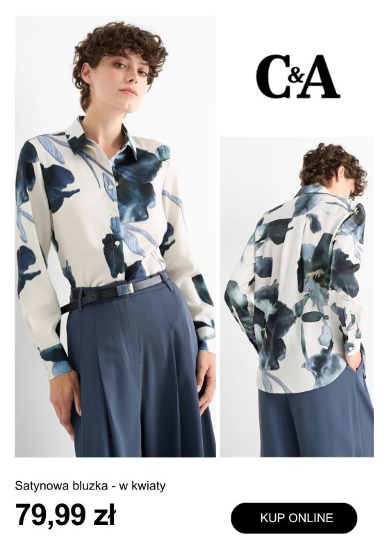 C&A - gazetka promocyjna Bluzki damskie od 49,99 zł od poniedziałku 11.08  - strona 14