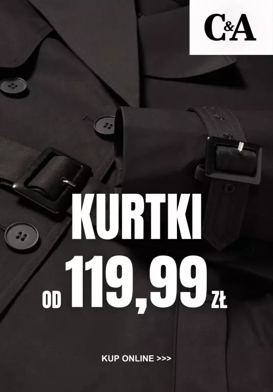 C&A - gazetka promocyjna Kurtki damskie od 119,99 zł od piątku 05.09 