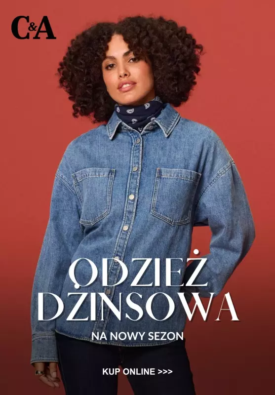 C&A - gazetka promocyjna Odzież dżinsowa na nowy sezon od piątku 12.09 