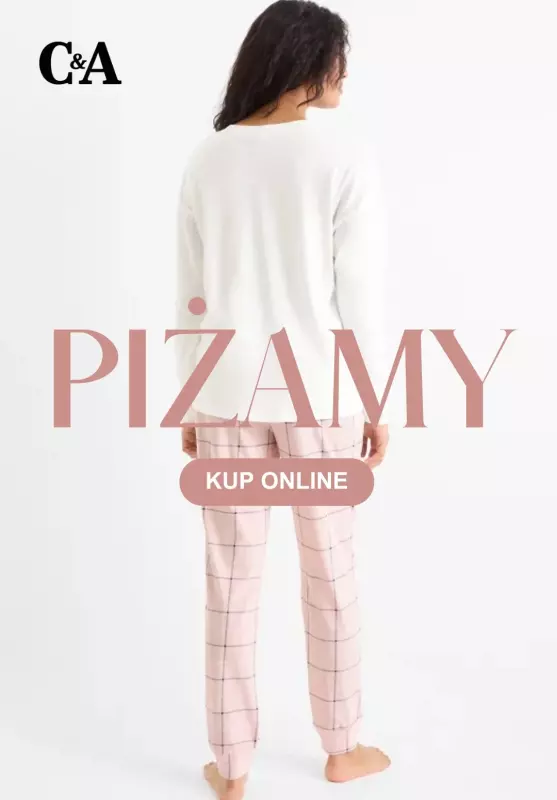 C&A - gazetka promocyjna PIŻAMY damskie  