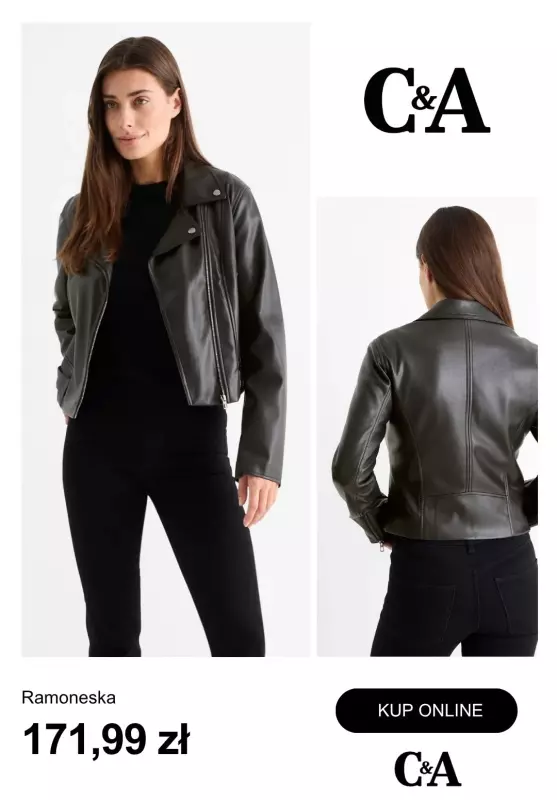 C&A - gazetka promocyjna Kurtki jesienne od 119,99 zł od środy 01.10  - strona 2
