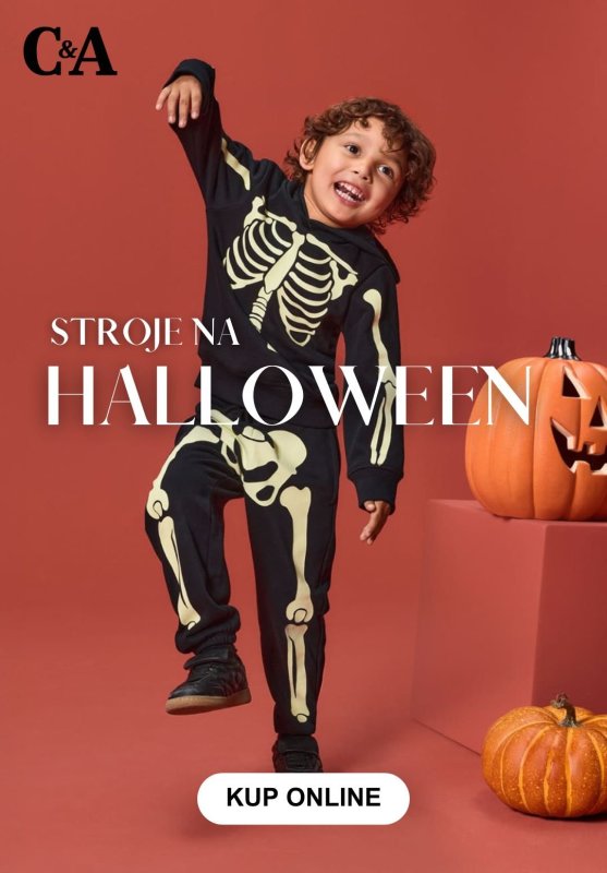 C&A - gazetka promocyjna Stroje dziecięce na Halloween od piątku 03.10 
